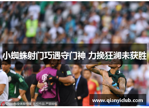 小蜘蛛射门巧遇守门神 力挽狂澜未获胜